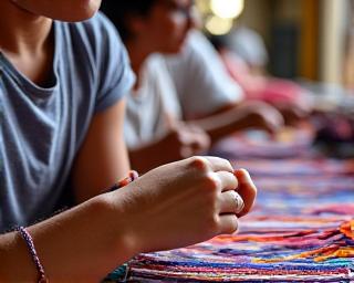 Taller de tejido Wayuu